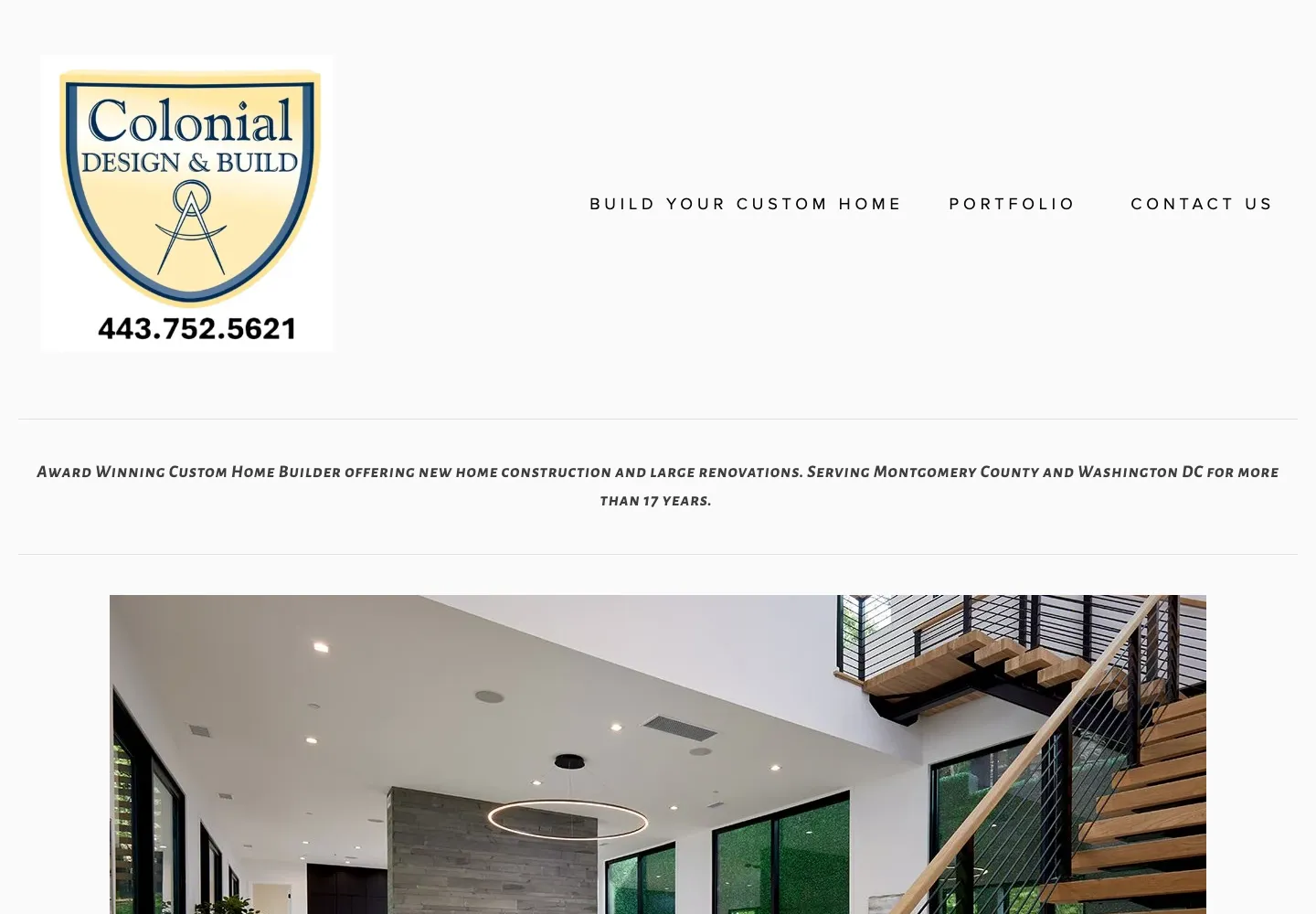 Colonial Design & Build, old site