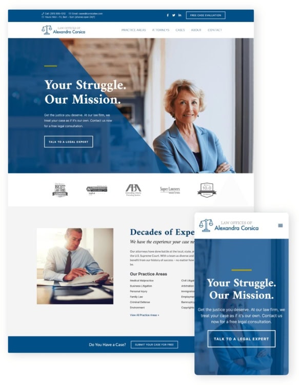 Law Firm Web Design